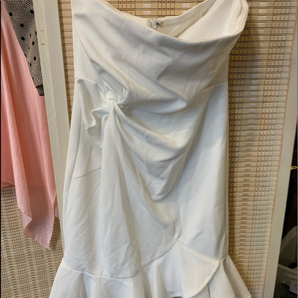white dress